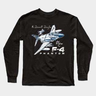 McDonnell Douglas F-4 Phantom Fighterjet Long Sleeve T-Shirt